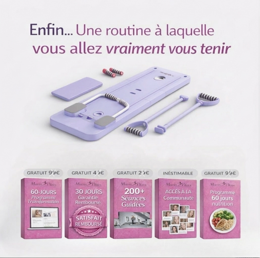 Planche Maison Pilates + Programme de transformation de 60 jours (Copie)