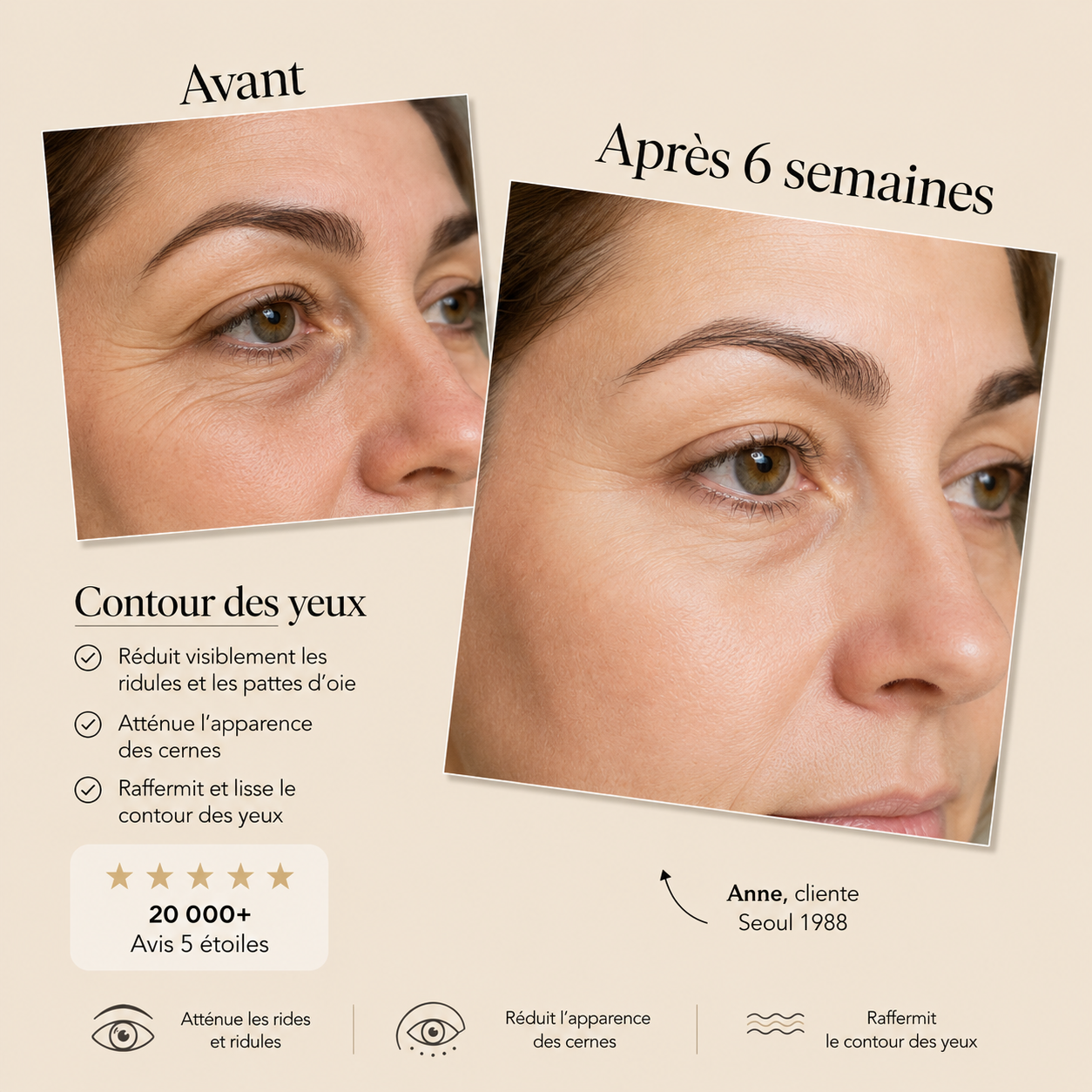 Crème Éclat Anti-Cernes & Anti-Taches