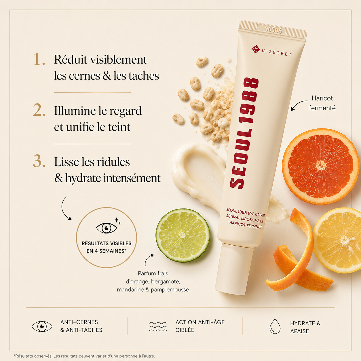 Crème Éclat Anti-Cernes & Anti-Taches